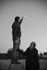 Séance avec les jeunes fiancés